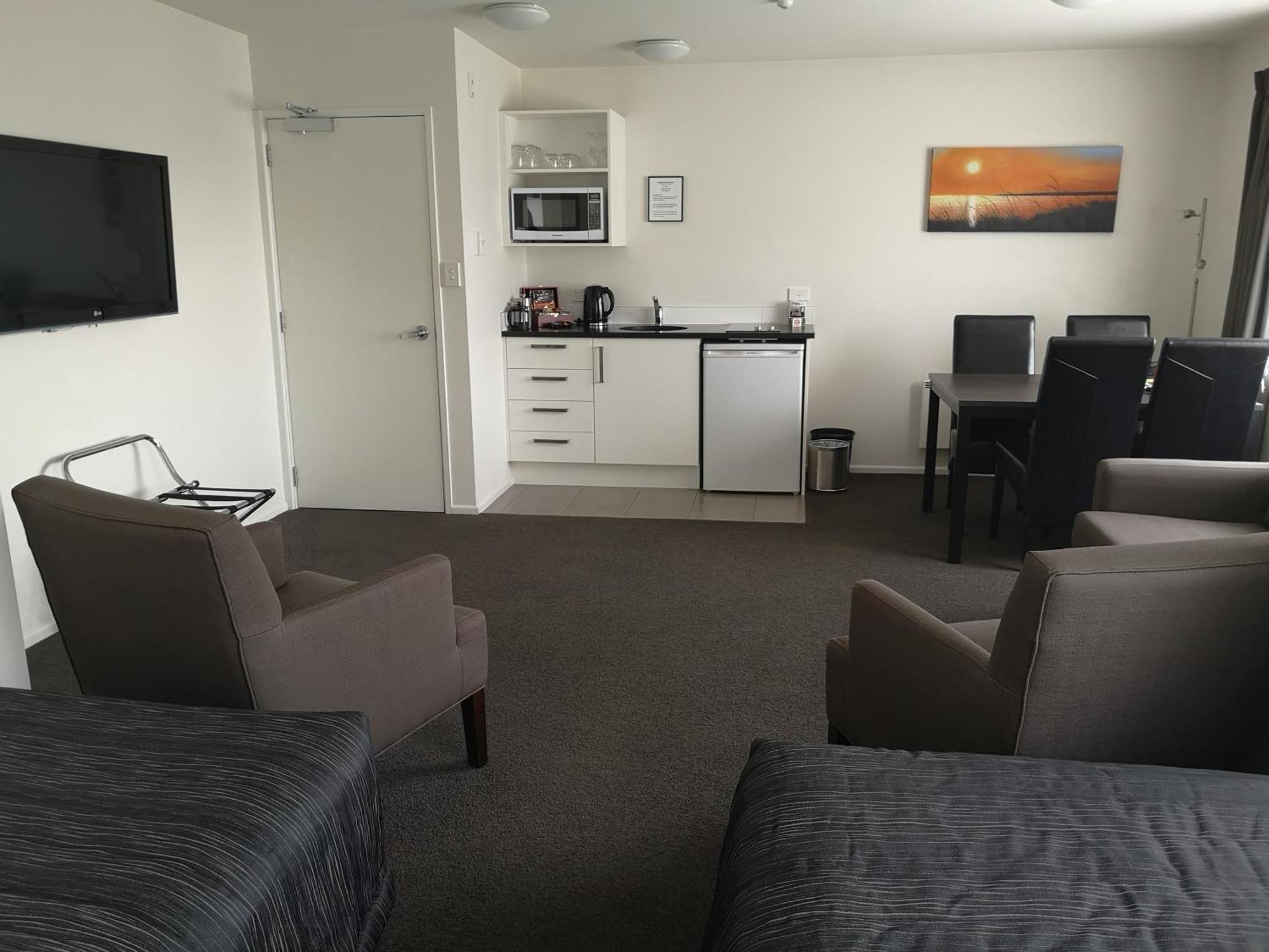 Airport Palms Motel Christchurch Bagian luar foto