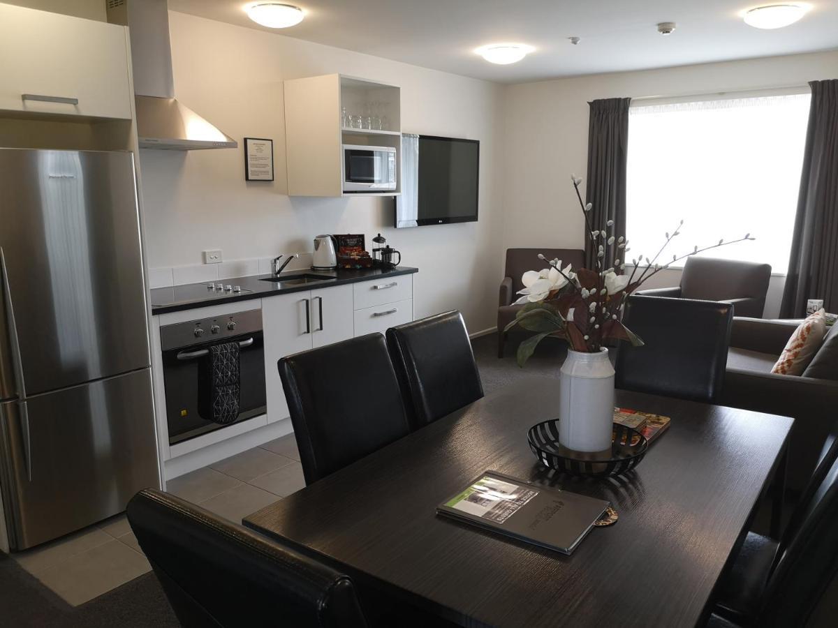 Airport Palms Motel Christchurch Bagian luar foto