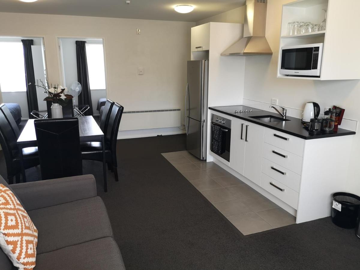 Airport Palms Motel Christchurch Bagian luar foto