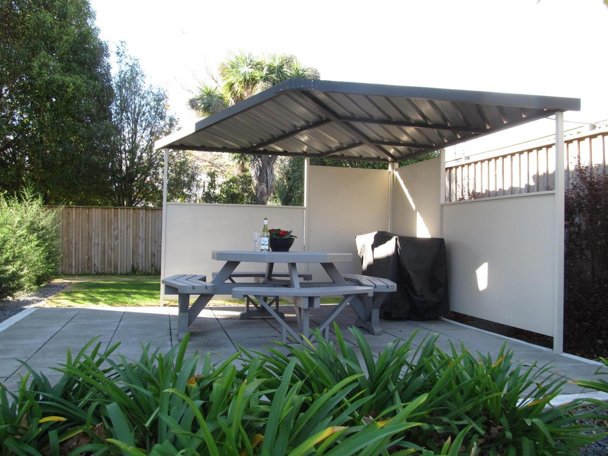 Airport Palms Motel Christchurch Bagian luar foto