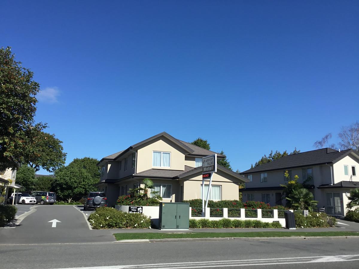 Airport Palms Motel Christchurch Bagian luar foto