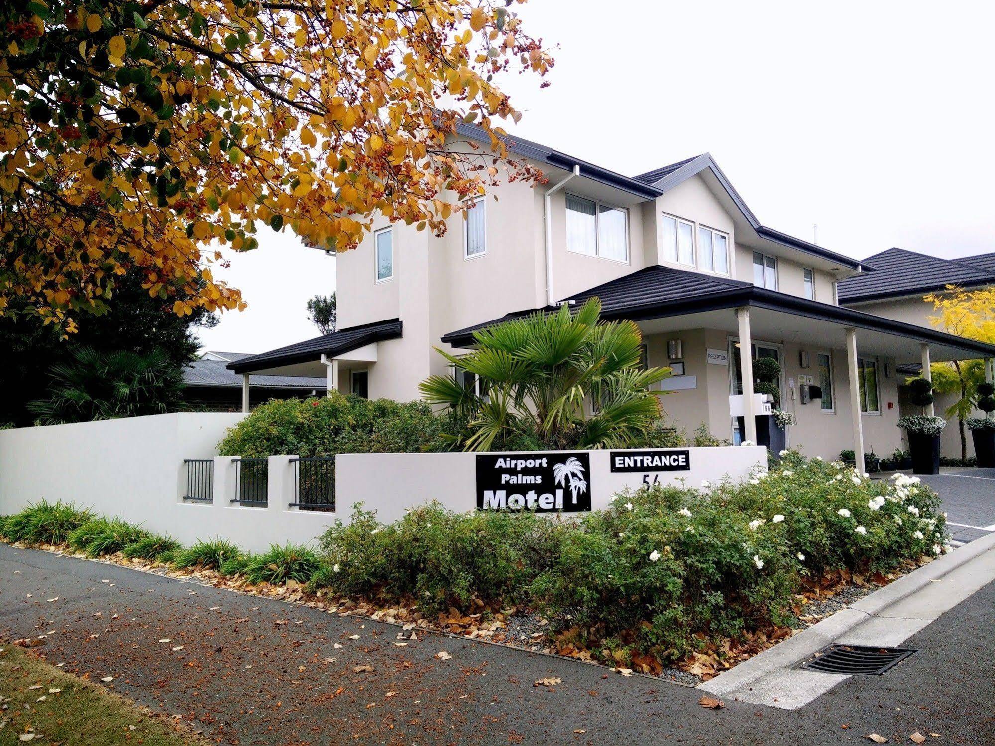 Airport Palms Motel Christchurch Bagian luar foto