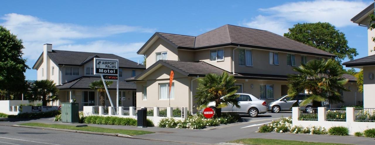 Airport Palms Motel Christchurch Bagian luar foto